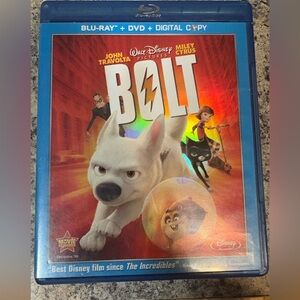 Disney Bolt Blu-ray + DVD + Digital Copy - Blue and Red